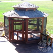 Ipe Gazebo(overhead view)