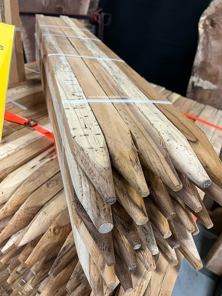 Teak Hardwood Stakes