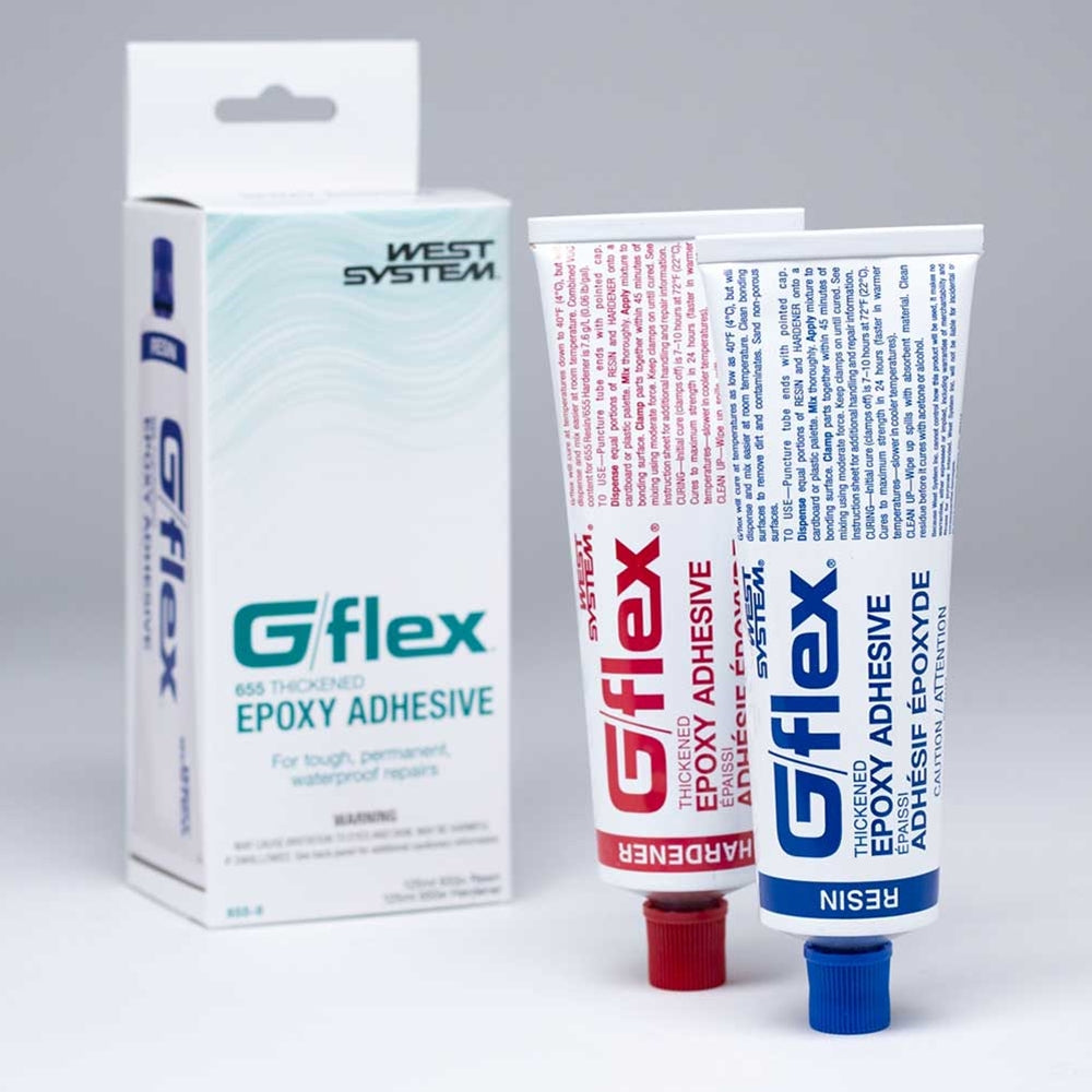 4 Ounce West System 655-8 Gflex Epoxy (x2)