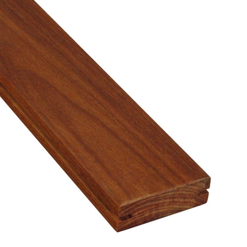 5/4 x 4 Cumaru Wood Pre-Grooved Decking