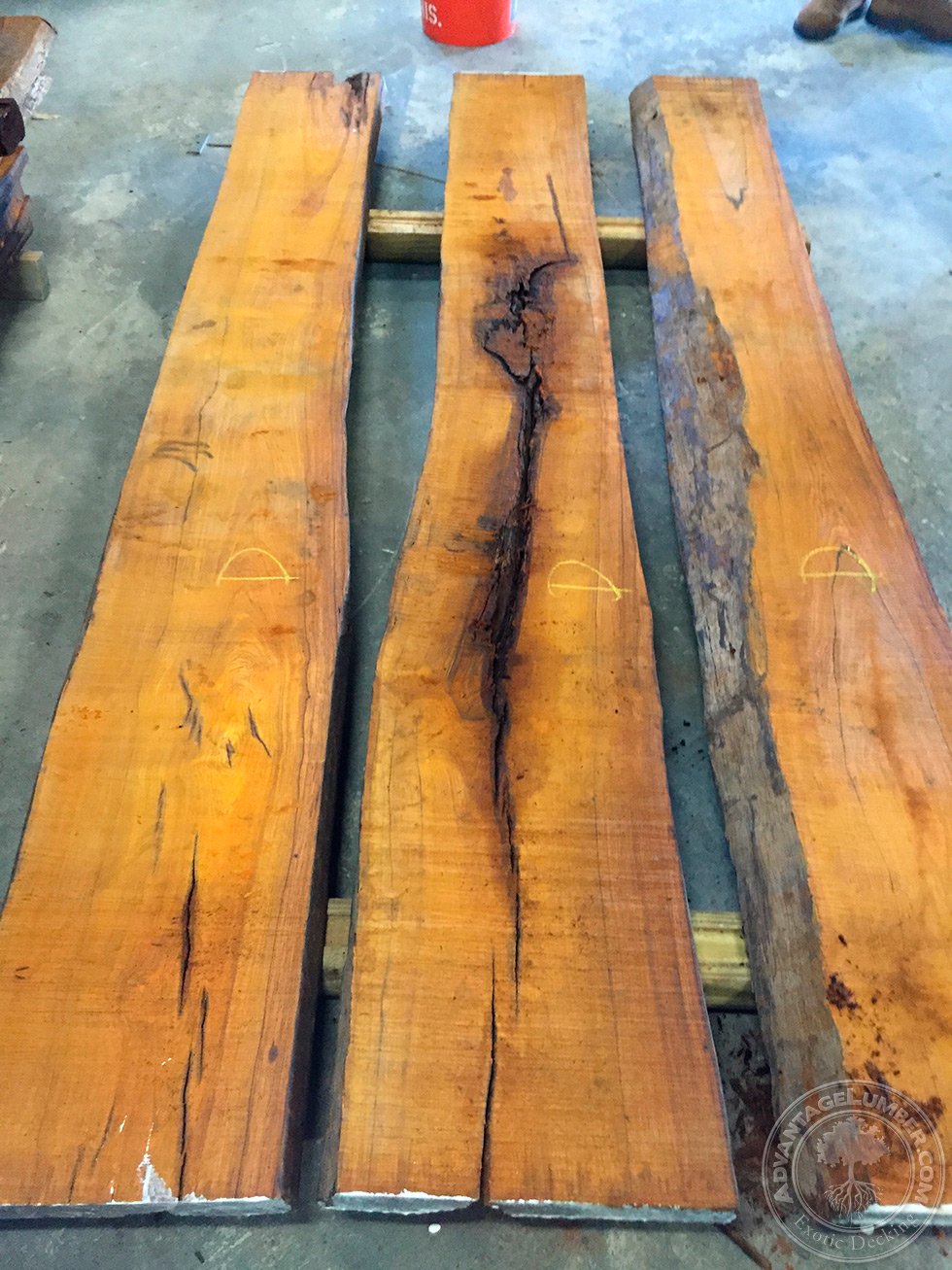 cocobolo slabs