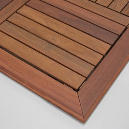 20 x 20 Advantage Deck Tile® Edge Trim - Outside Corner Set