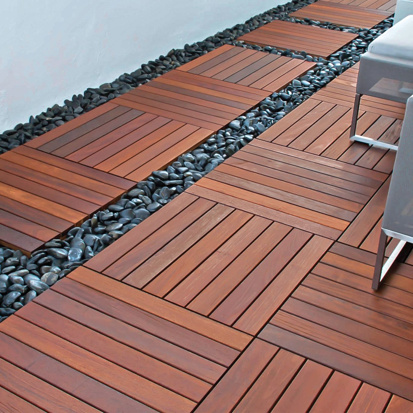 24x24 Ipe Advantage Deck Tile® Kit