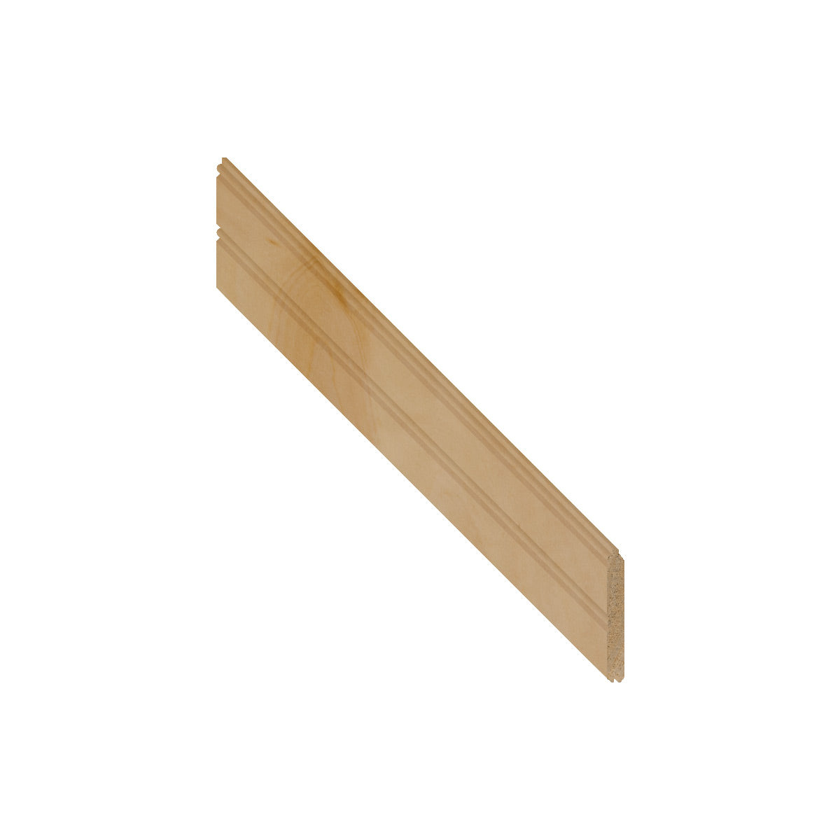 Poplar Double Bead Wall Treatment Molding