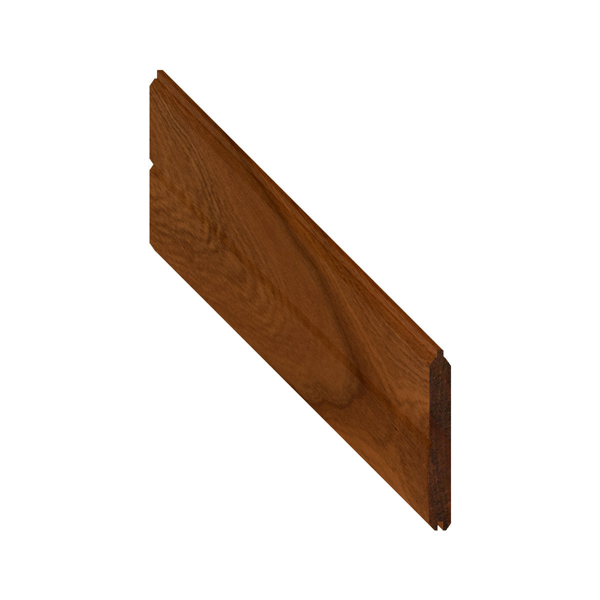 Walnut Center V Joint Wall Treatment Molding