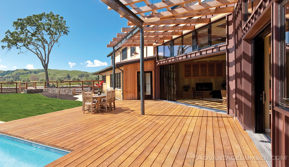 Garapa Decking