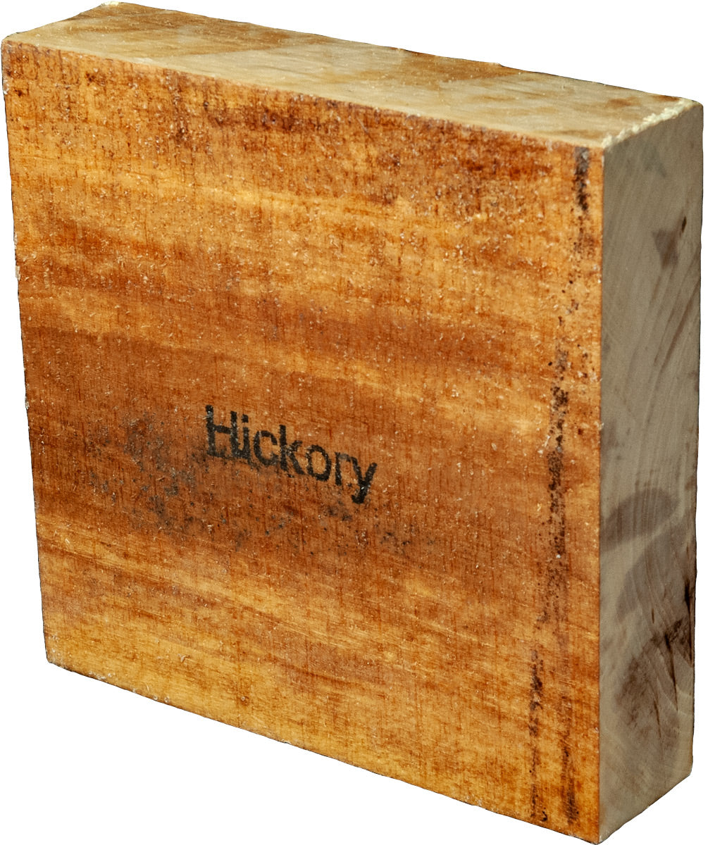 2″ x 8″ x 8″ Hickory Turning Blank