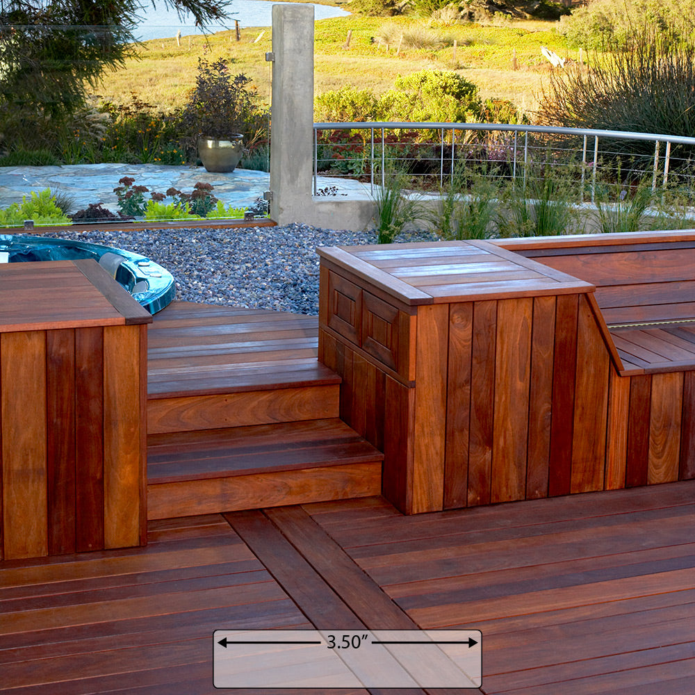 1 x 4 Ipe Wood Decking