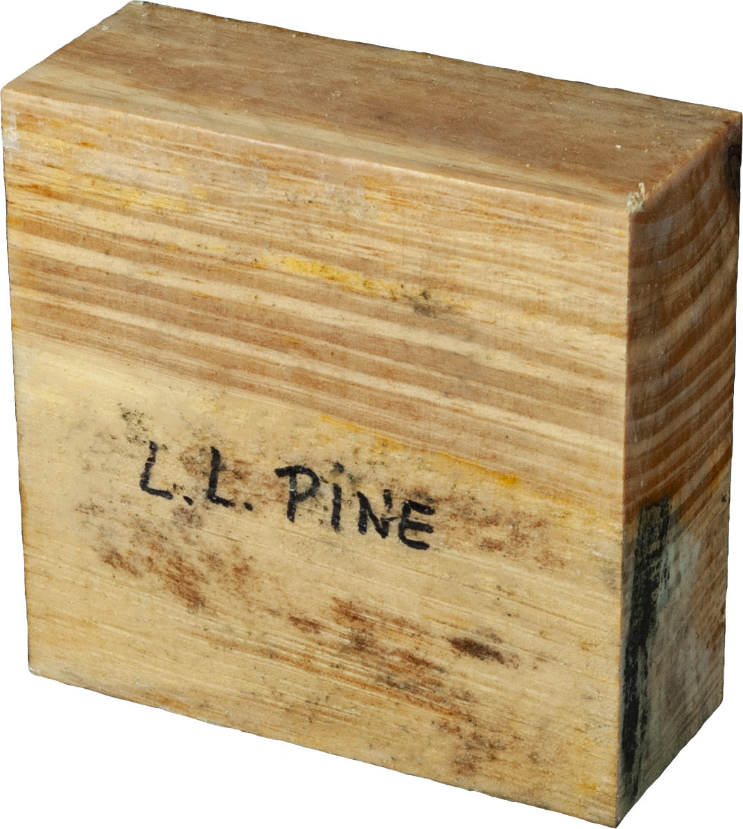 2″ x 5″ x 5″ Long Leaf Pine Turning Blank