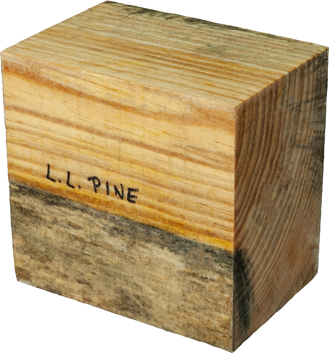 4″ x 6″ x 6″ Long Leaf Pine Turning Blank