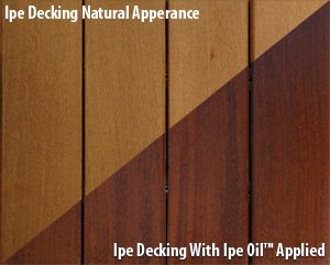 ipe oil comparison