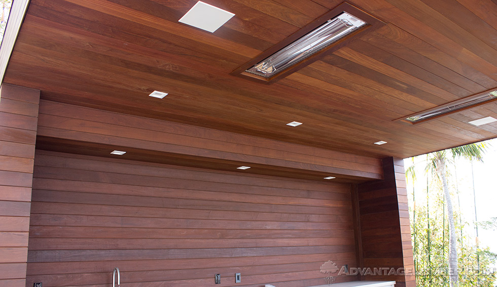 wood ceiling